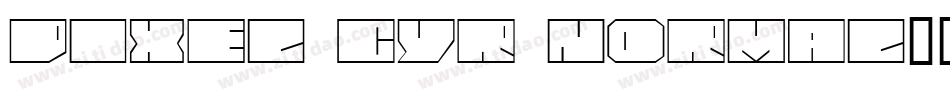 Pixel Cyr Normal字体转换